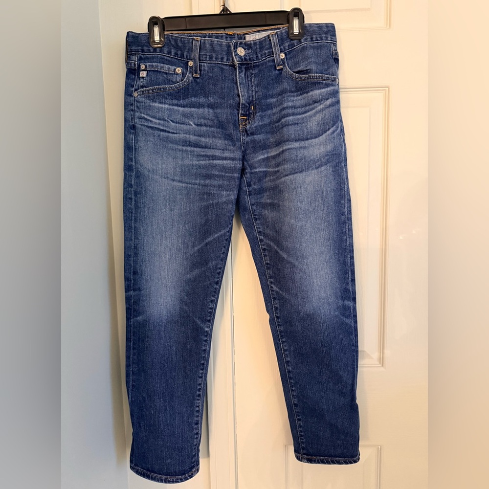 AG Adriano Goldschmied Indigo Straight Leg Jeans